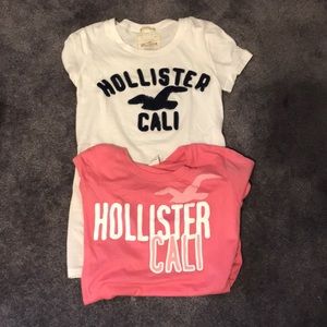 Set of 4: Hollister size M tees